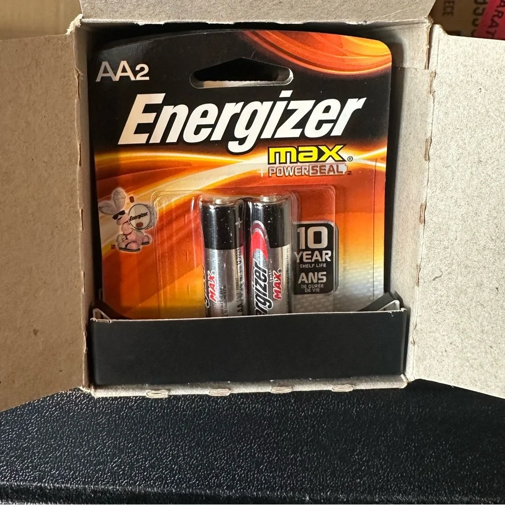 Max AA Batteries - Black and Silver